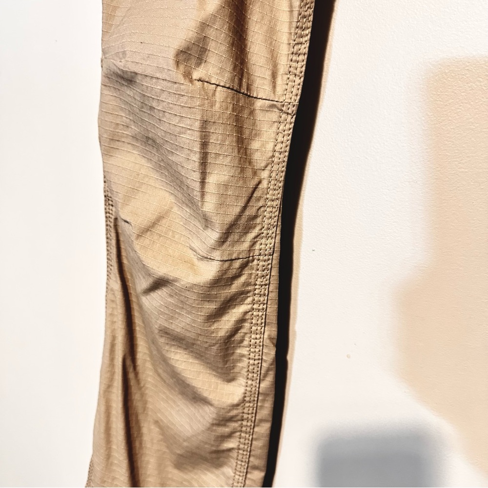 NWOT Women’s Ridgecut Toughwear Carpenter Ripstop Activewear Sz14 Tan gorpcore - Picture 5 of 7